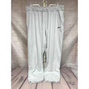 Nike Sportswear Essential Loose Fit Mid Rise Women Size 2X Cotton Jogger White